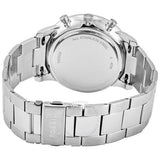 Fossil Grant Sport Chronograph Black Dial Silver Steel Strap Watch for Men - FS5236 Authentic Buy Shop Now