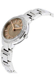 Fossil Virginia Taupe Dial Silver Steel Strap Watch for Women - ES4147 Authentic Buy Shop Now