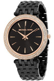 Michael Kors Darci Black Dial Black Steel Strap Watch for Women - MK3407 Authentic Buy Shop Now