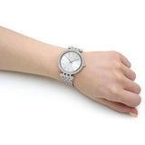 Michael Kors Darci Silver Dial Silver Stainless Steel Strap Watch for Women - MK3190 Authentic Buy Shop Now