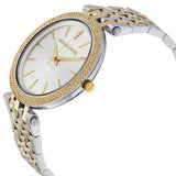 Michael Kors Darci Silver Dial Two Tone Stainless Steel Strap Watch for Women - MK3215 Authentic Buy Shop Now