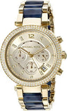 Michael Kors Parker Gold Dial Two Tone Steel Strap Watch for Women - MK6238 Authentic Buy Shop Now