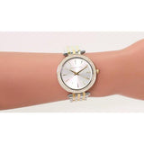 Michael Kors Darci Silver Dial Two Tone Stainless Steel Strap Watch for Women - MK3203 Authentic Buy Shop Now