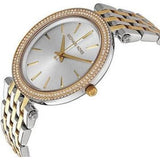 Michael Kors Darci White Dial Two Tone Steel Strap Watch for Women - MK3323 Authentic Buy Shop Now
