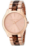 Michael Kors Runway Rose Gold Dial Two Tone Steel Strap Watch for Women - MK4301 Authentic Buy Shop Now