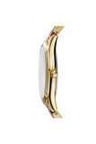 Michael Kors Slim Runway Gold Dial Two Tone Steel Strap Watch for Women - MK4300 Authentic Buy Shop Now