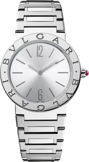 Bvlgari Bvlgari Lady Silver Dial Silver Steel Strap Watch for Women - BVLGARI103575 Authentic Buy Shop Now