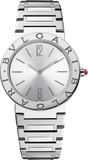Bvlgari Bvlgari Lady Silver Dial Silver Steel Strap Watch for Women - BVLGARI103575 Authentic Buy Shop Now
