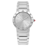 Bvlgari Bvlgari Lady Silver Dial Silver Steel Strap Watch for Women - BVLGARI103575 Authentic Buy Shop Now