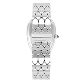 Bvlgari Serpenti Seduttori Quartz White Dial Silver Steel Strap Watch for Women - SERPENTI103141 Authentic Buy Shop Now