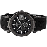 Tissot T Race Chronograph Anthracite Black Dial Black Silicone Strap Watch For Men - T115.417.37.061.03 Authentic Buy Shop Now