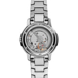 Fossil Architect Automatic Silver Dial Silver Steel Strap Watch for Women - ME3057 Authentic Buy Shop Now