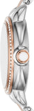 Emporio Armani Mia Three Hand Moonphase Mother of Pearl Dial Two Tone Steel Strap Watch For Women - AR11567 Authentic Buy Shop Now