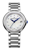 Maurice Lacroix Fiaba Diamonds Mother of Pearl Dial Silver Steel Strap Watch for Women - FA1004-SD502-170-1 Authentic Buy Shop Now