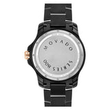 Movado 800 Series Black Dial Black Steel Strap Watch For Men - 2600162 Authentic Buy Shop Now