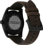 Emporio Armani Sportivo Chronograph Beige Dial Brown Leather Strap Watch For Men - AR6081 Authentic Buy Shop Now
