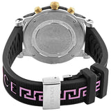 Versace Sport Tech Chronograph Black Dial Black Rubber Strap Watch for Women - VELT00619 Authentic Buy Shop Now
