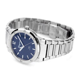 Salvatore Ferragamo F-80 Classic Blue Dial Silver Steel Strap Watch for Men - SFDT01320 Authentic Buy Shop Now