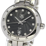 Tag Heuer Link Quartz Diamonds Black Dial Silver Steel Strap Watch for Women - WAT1410.BA0954 Authentic Buy Shop Now