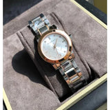 Burberry The City Silver Dial Two Tone Steel Strap Watch for Women - BU9214 Authentic Buy Shop Now
