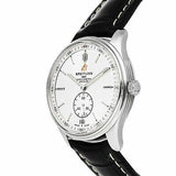 Breitling Premier Automatic 40mm Silver Dial Black Leather Strap Watch for Men - A37340351G1P1 Authentic Buy Shop Now