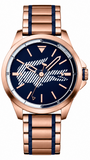 Lacoste Capbreton Blue Dial Two Tone Steel Strap Watch for Women - 2010963 Authentic Buy Shop Now