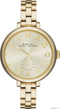 Marc Jacobs Sally Champagne Gold Dial Gold Steel Strap Watch for Women - MBM3363 Authentic Buy Shop Now