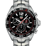 Tag Heuer Senna Black Dial Watch for Men - CAZ1015.BA0883 Authentic Buy Shop Now