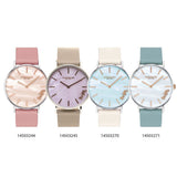 Coach Perry Mother of Pearl Pink Dial Pink Leather Strap Watch for Women - 14503244 Authentic Buy Shop Now
