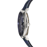 Versace V-Circle The Clans Edition Blue Dial Blue & Green Leather Strap Watch for Women - VEBQ00118 Authentic Buy Shop Now