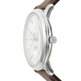 Fossil Neutra Minimalist Moonphase Silver Dial Brown Leather Strap Watch for Men - FS5905 Authentic Buy Shop Now