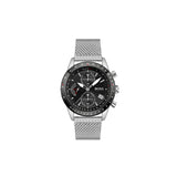 Hugo Boss Pilot Edition Black Dial Silver Mesh Bracelet Watch for Men - 1513886 Authentic Buy Shop Now