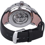 Maserati Ingegno Automatic Blue Skeleton Dial Black Leather Strap Watch For Men - R8821119004 Authentic Buy Shop Now