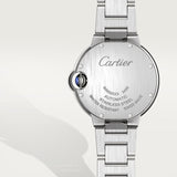 Cartier Ballon Bleu de Cartier Pink Dial Silver Steel Strap Watch for Women - WSBB0046 Authentic Buy Shop Now