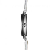 Tissot T Trend Flamingo Valentines Mother of Pearl White Dial White Leather Strap Watch For Women - T094.210.16.111.01 Authentic Buy Shop Now