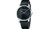 Calvin Klein City Quartz Black Dial Black Leather Strap Watch for Men - K2G2G1C1 Authentic Buy Shop Now