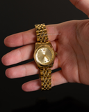 Michael Kors Lexington Analog Gold Dial Gold Steel Strap Watch for Women - MK4741 Authentic Buy Shop Now