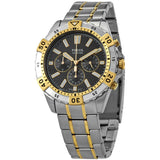 Fossil Garrett Chronograph Green Dial Two Tone Steel Strap Watch for Men - FS5622 Authentic Buy Shop Now