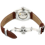 Tissot Gentleman Powermatic 80 Silicium Silver Dial Brown Leather Strap Watch For Men - T127.407.16.031.00 Authentic Buy Shop Now