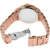 Michael Kors Tibby Multifunction Crystals Maroon Dial Rose Gold Steel Strap Watch for Women - MK4685 Authentic Buy Shop Now