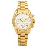 Michael Kors Lexington Quartz Gold Dial Gold Steel Strap Watch For Women - MK6267 Authentic Buy Shop Now