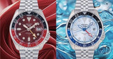 Seiko 5 Sports Thong Sia Limited Edition Red Dial Silver Steel Strap Watch For Men - SSK031K1 Authentic Buy Shop Now