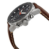 Tissot Supersport Chrono Black Dial Brown Leather Strap Watch for Men - T125.617.16.051.01 Authentic Buy Shop Now