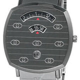 Gucci Grip Quartz Grey Dial Grey Steel Strap Watch For Men - YA157429 Authentic Buy Shop Now