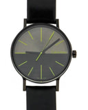 Calvin Klein Boost Black Dial Black Leather Strap Watch for Men - K7Y214CL Authentic Buy Shop Now