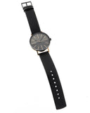 Calvin Klein Boost Black Dial Black Leather Strap Watch for Men - K7Y21TCZ Authentic Buy Shop Now