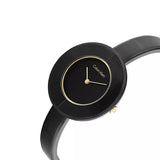 Calvin Klein Chic Black Dial Black Leather Strap Watch for Women - K7N23CB1 Authentic Buy Shop Now
