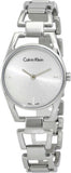 Calvin Klein Dainty Diamonds Silver Dial Sliver Steel Strap Watch for Women - K7L2314T Authentic Buy Shop Now