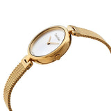 Calvin Klein Authentic White Dial Rose Gold Mesh Bracelet Watch for Women - K8G23526 Authentic Buy Shop Now