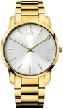 Calvin Klein City Silver Dial Gold Steel Strap Watch for Men - K2G21546 Authentic Buy Shop Now